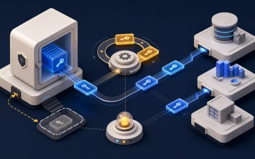 OAuth token refresh system coordinating access-token renewal, credential rotation, monitoring, and reauthorization